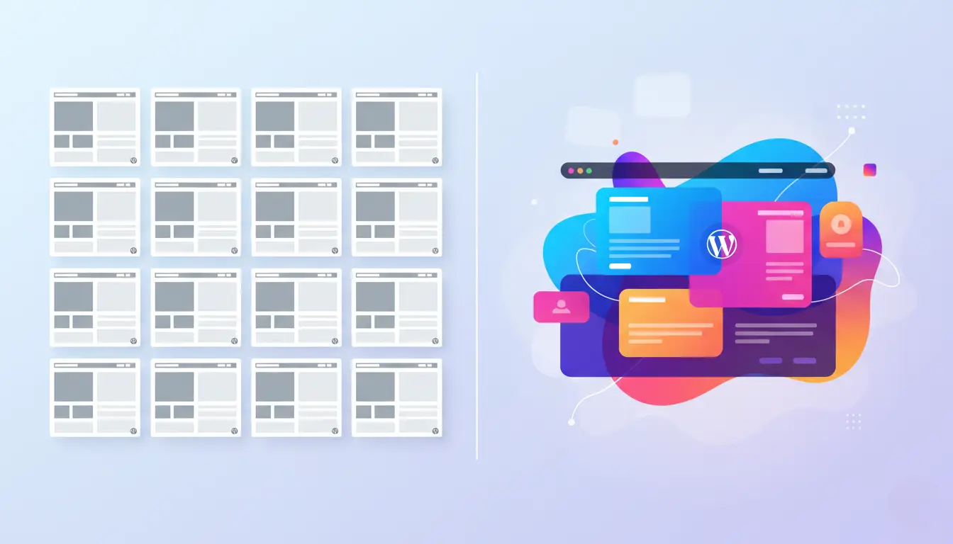 Custom WordPress site vs templates